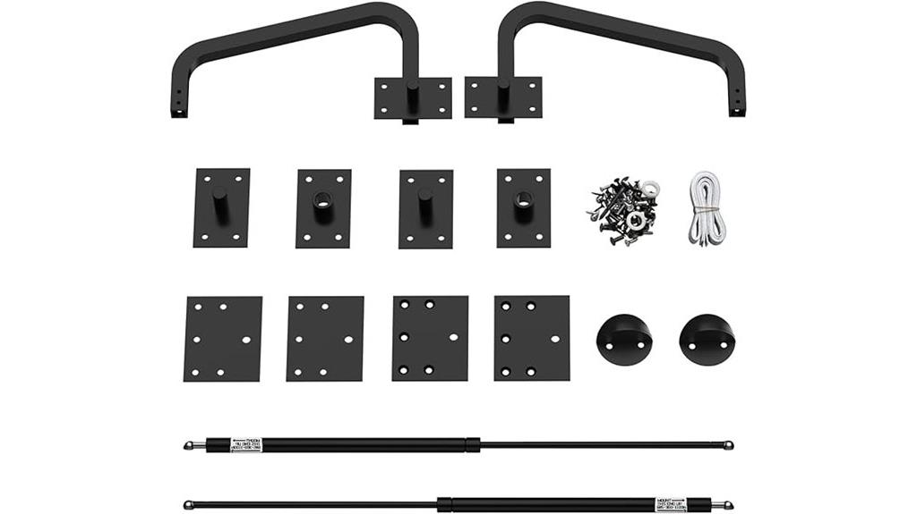 queen size murphy bed hardware