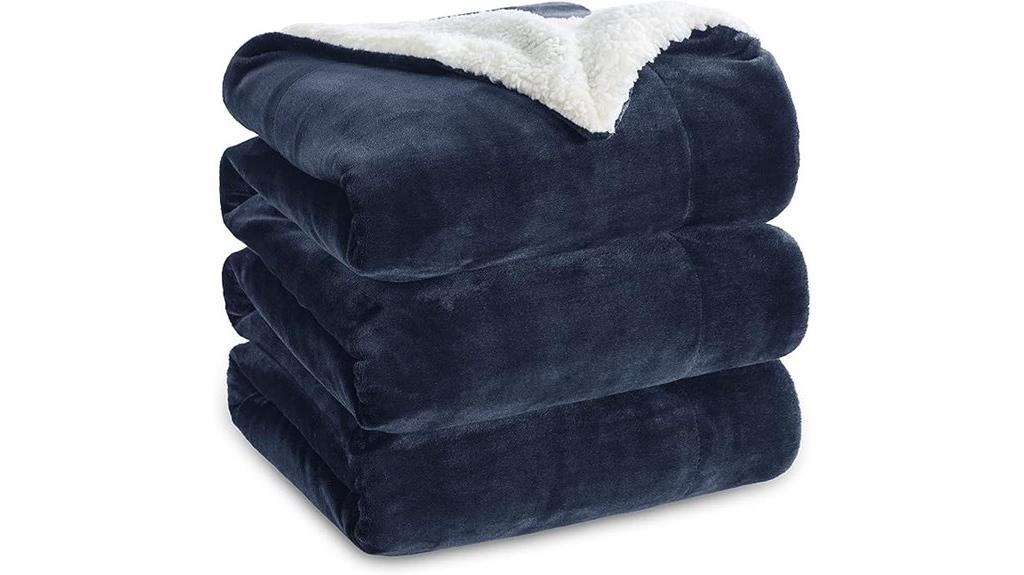 queen size sherpa blanket
