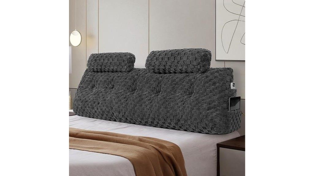 queen sized bed pillow set