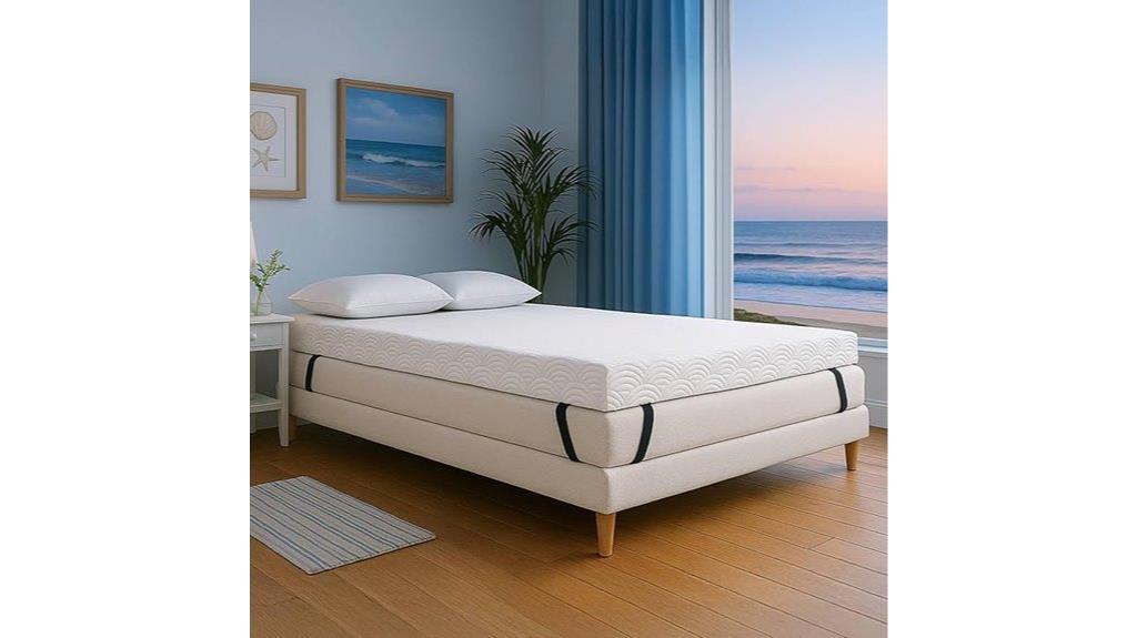 queen sized memory foam topper