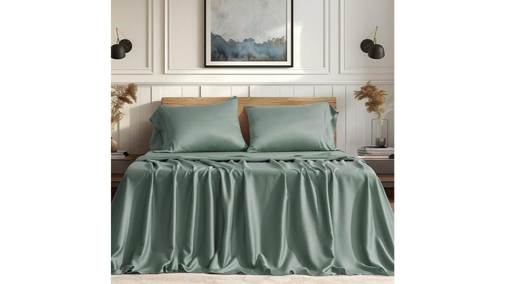 queen sized tencel sheet set