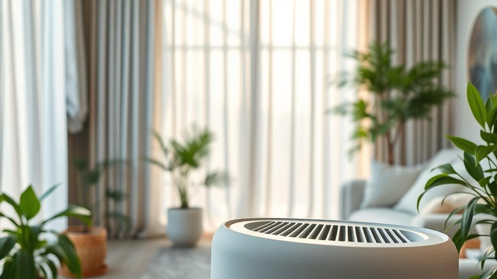 quiet efficient sleep friendly air purifier