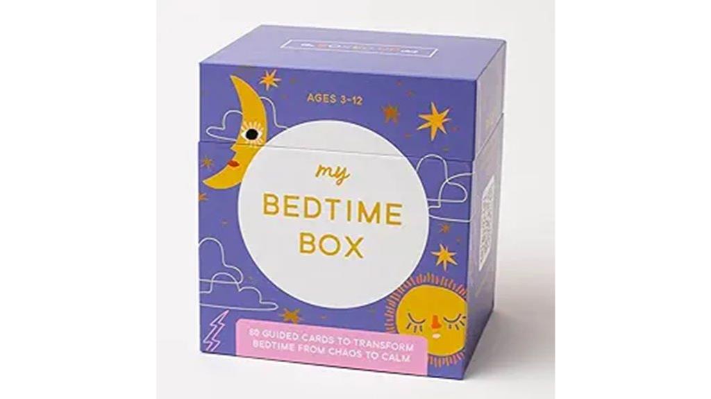 relaxing bedtime activity cards