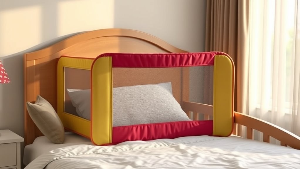 safe adjustable bed rail