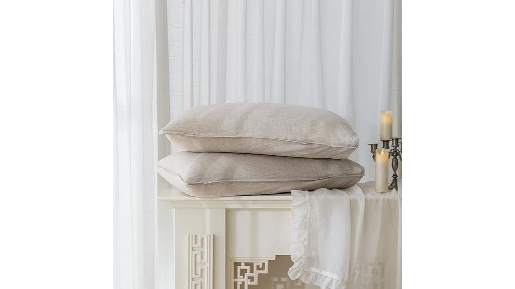 set of two pillowcases