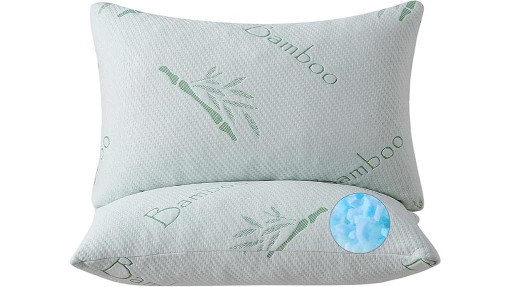 shredded foam pillow set