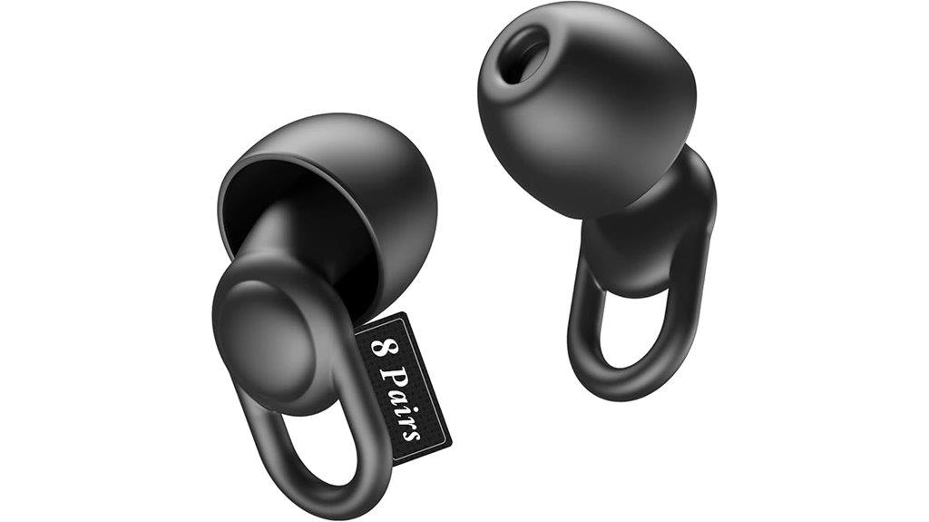 silicone noise blocking earplugs