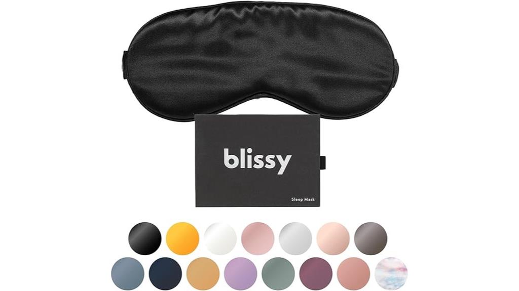 silk sleep mask blackout