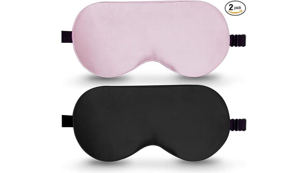silk sleep mask set