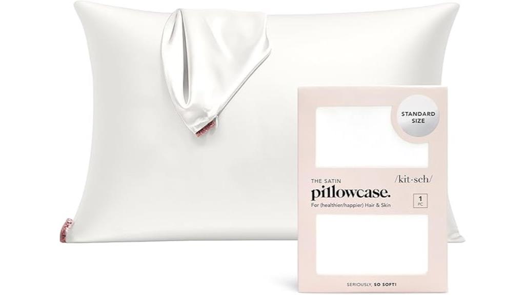 silky zipper hair pillowcase