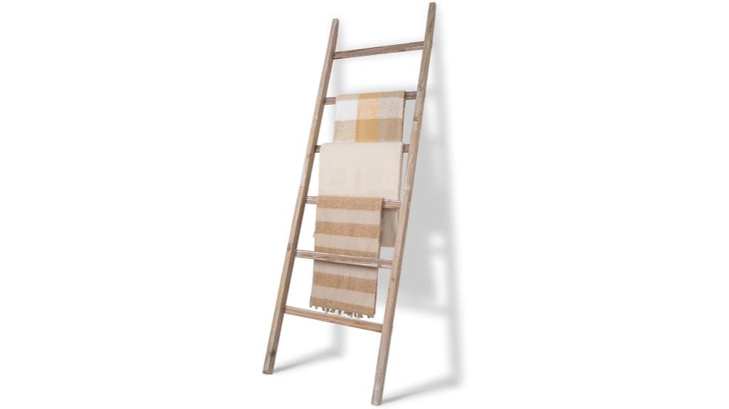 six tier blanket towel rack