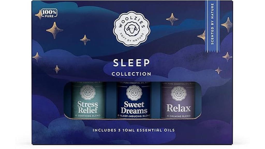 sleep enhancing essential oils set