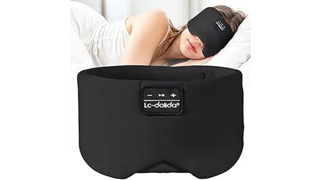 sleep mask with bluetooth