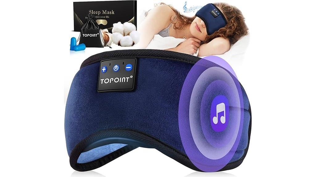 sleep mask with bluetooth