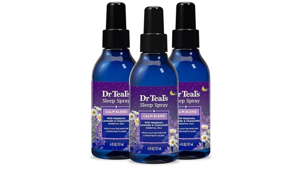 sleep spray with melatonin