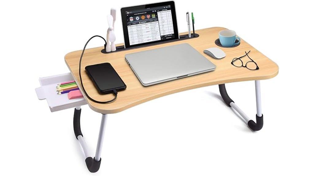 slendor lap desk features