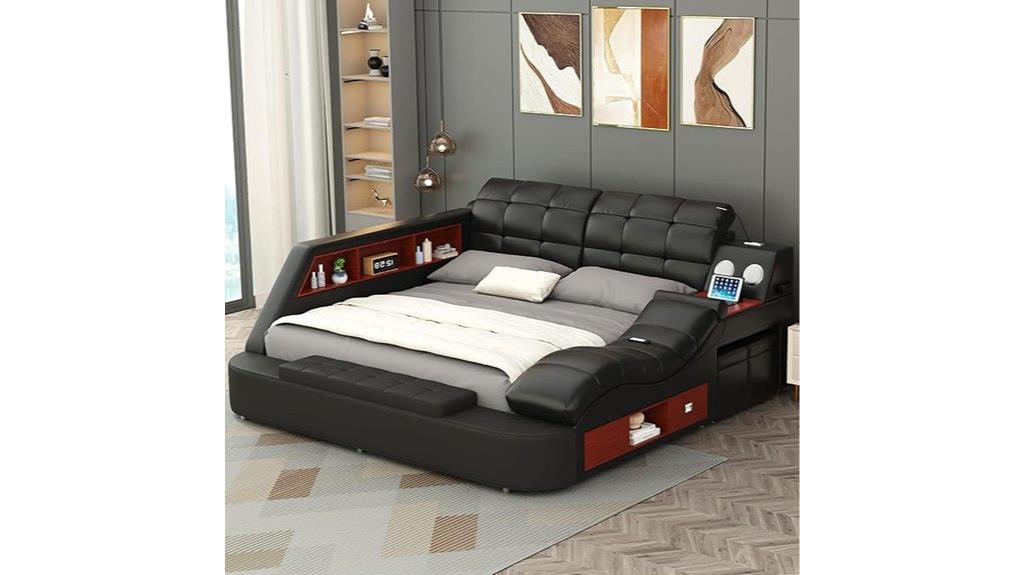 smart bed with speakers