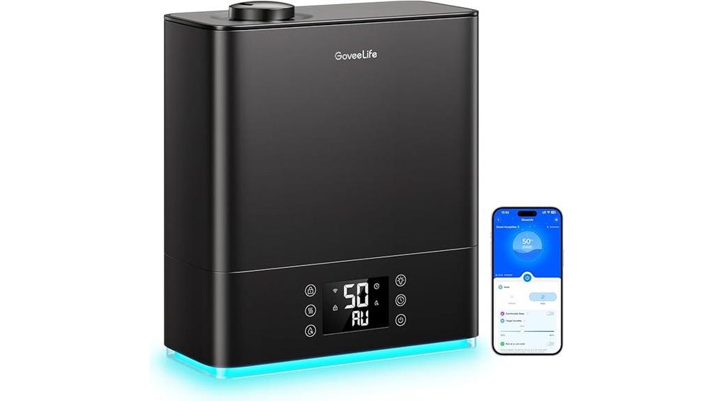 smart bedroom humidifier