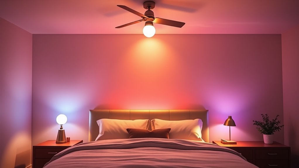 smart bedroom lighting options