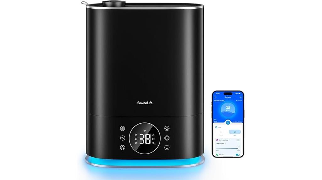 smart humidifier with app