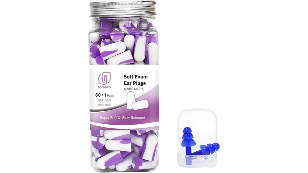 soft noise canceling ear plugs