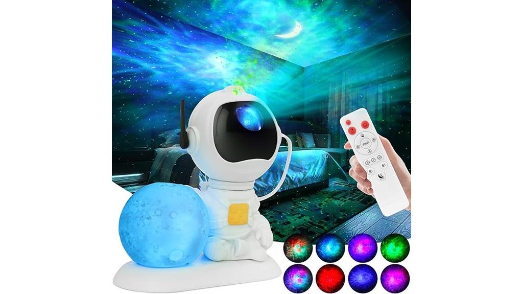 space themed galaxy projector