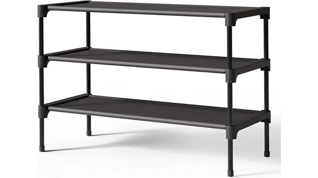 sturdy non woven shoe organizer