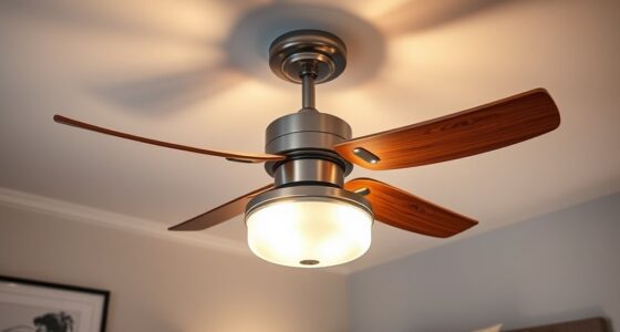 stylish bedroom ceiling fans