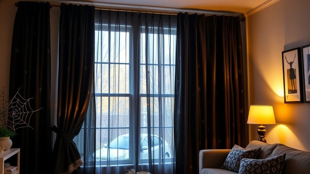 stylish blackout insulation curtains