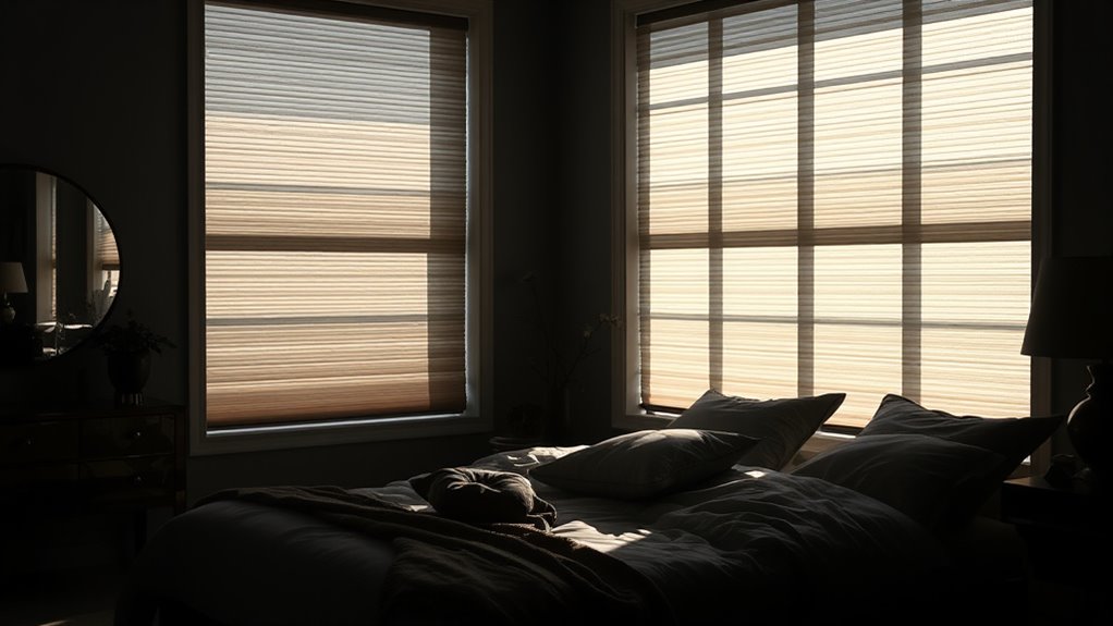 stylish insulated cordless shades