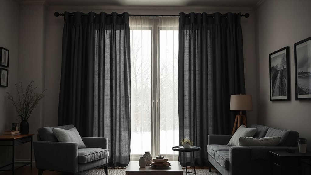 stylish insulating blackout curtains