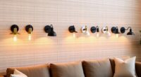 stylish wall mounted reading lamps