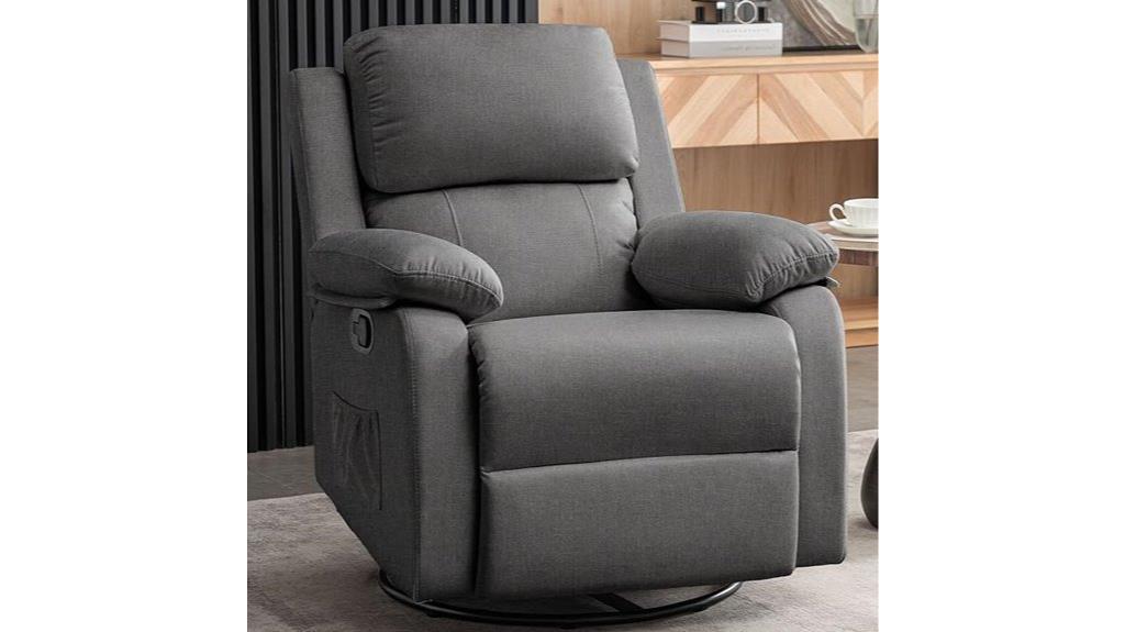 swivel rocking recliner chair