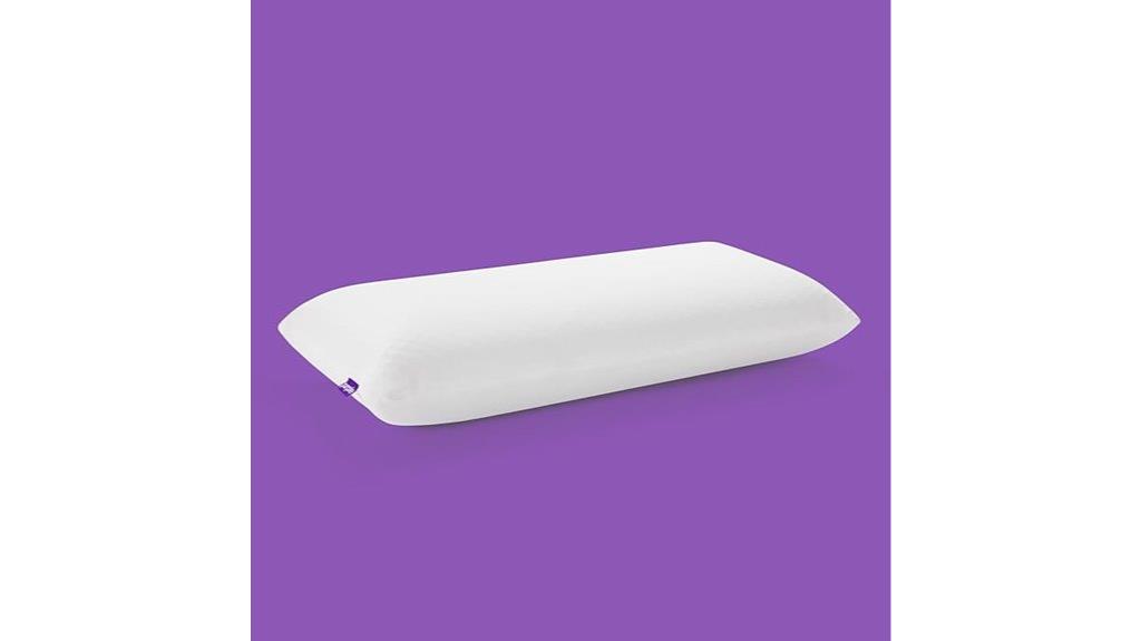tall purple king pillow