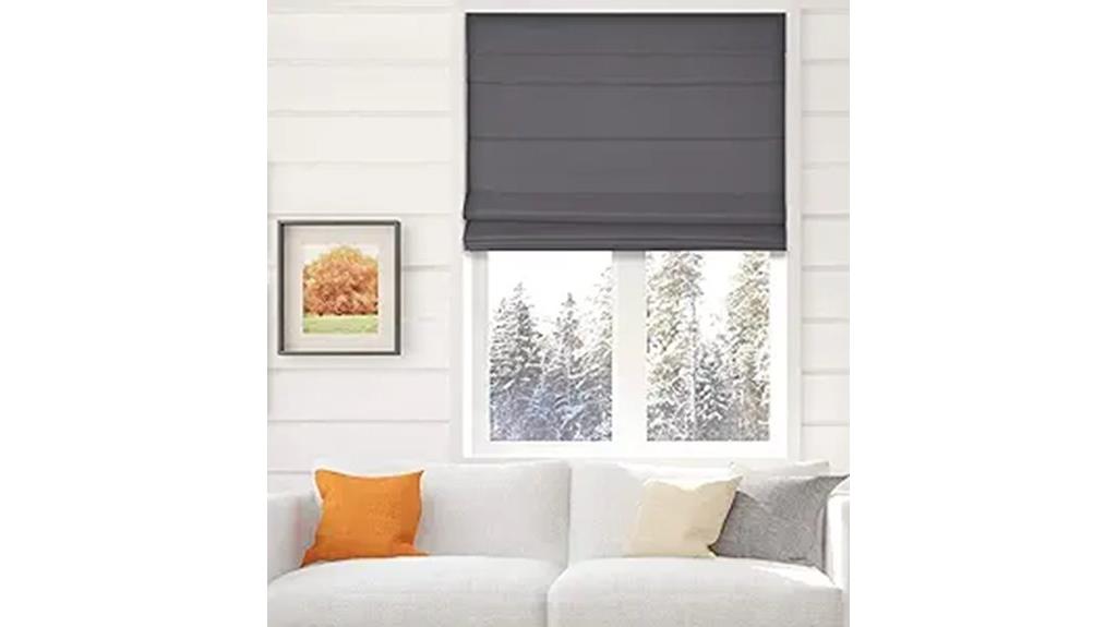 thermal roman shade blinds