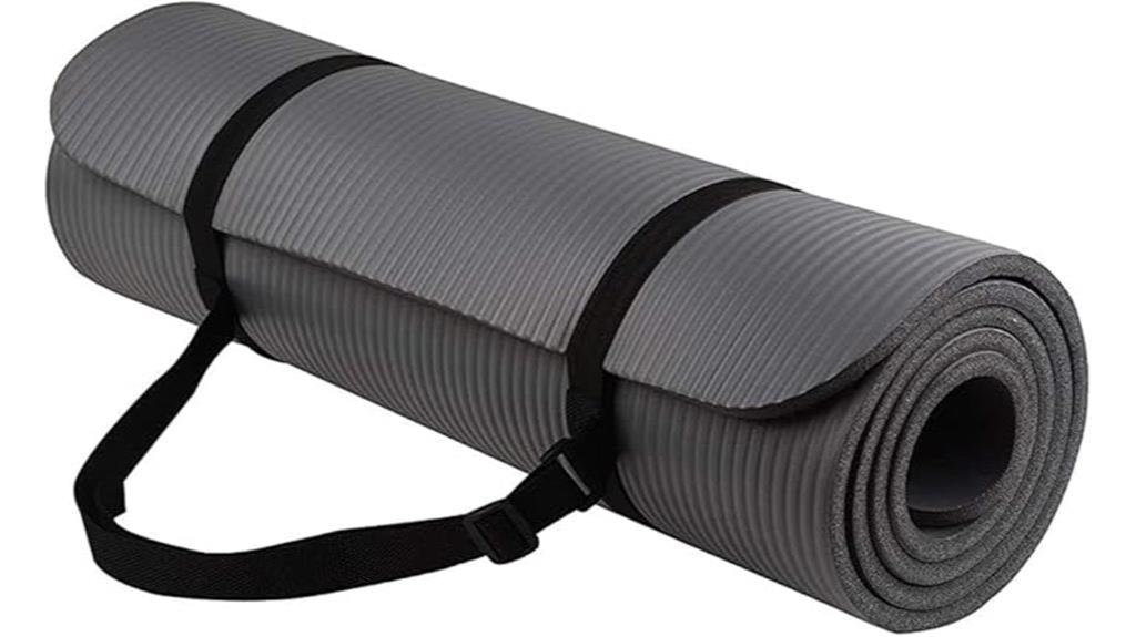 thick exercise yoga mat