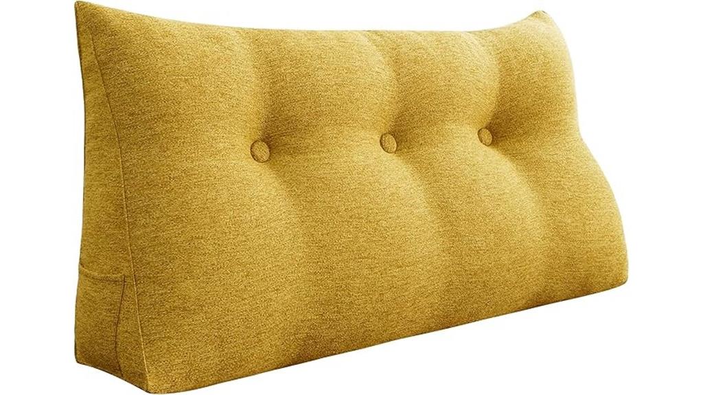 thick twin bed pillow