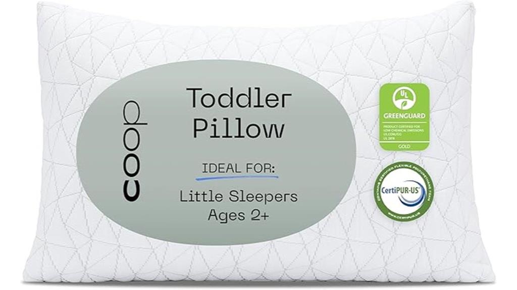 toddler adjustable pillow