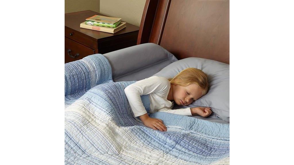 toddler bed rail bumper
