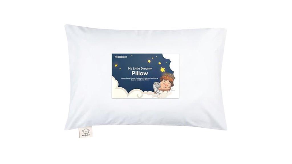 toddler pillow with case