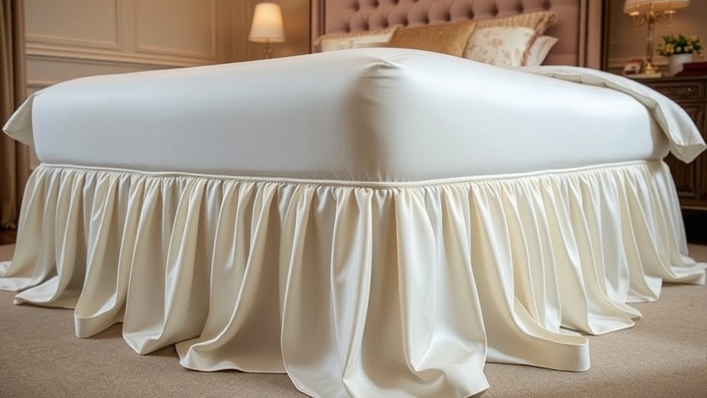top bed skirts for elegance