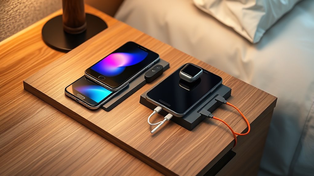 top bedside charging stations