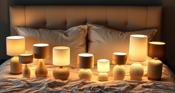 top dimmable bedside lamps