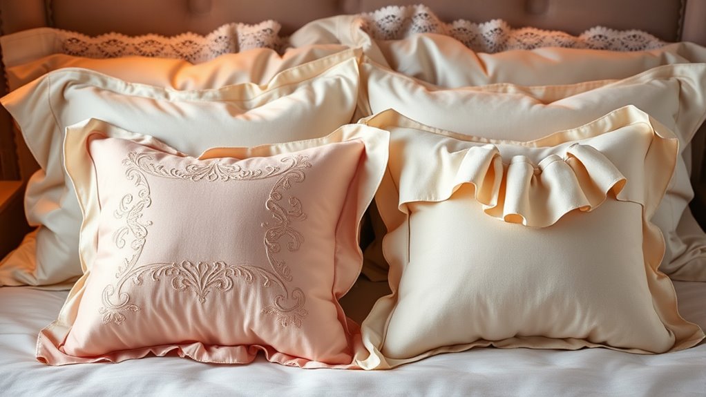 top pillow sham selections