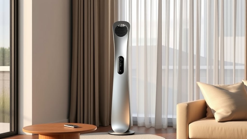top remote controlled tower fans