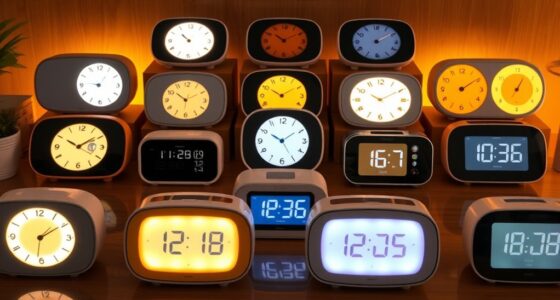 top wake up light clocks