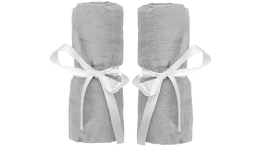 travel crib sheet set