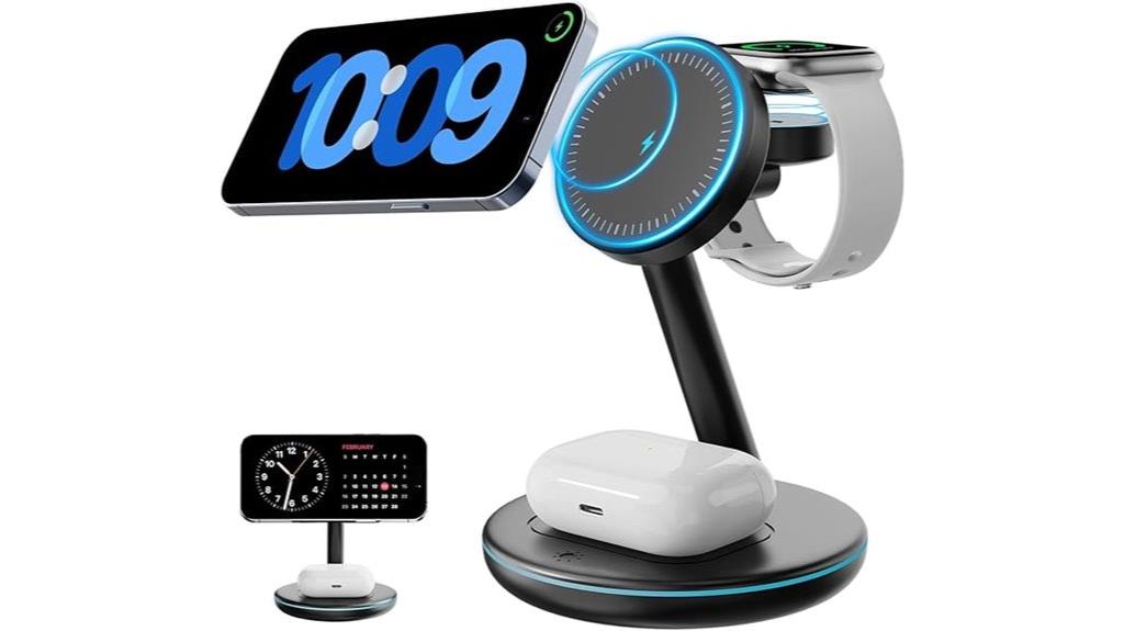 triple device wireless charger