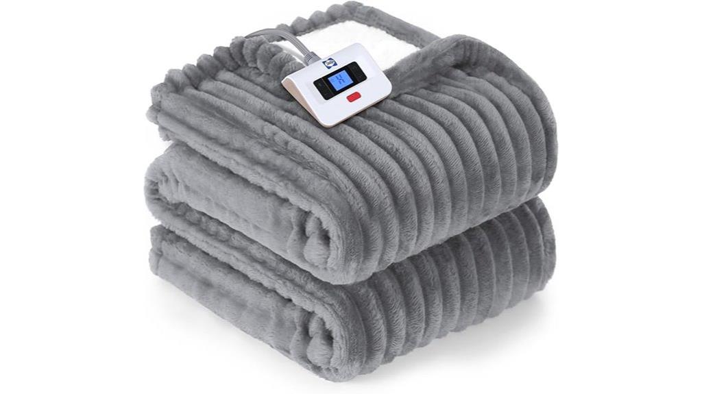 twin electric blanket controls