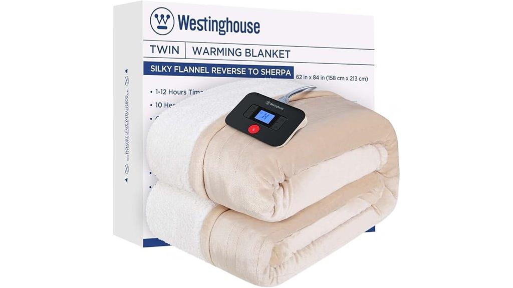 twin size 10 heat levels